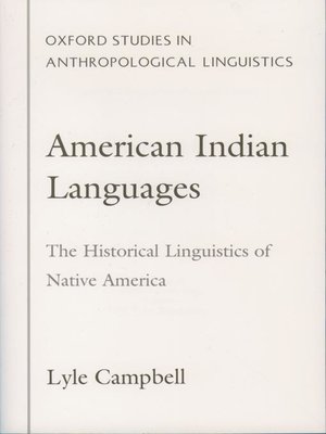 cover image of American Indian Languages